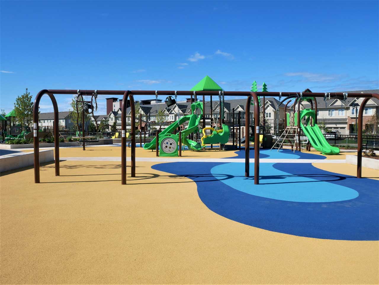 Exploring the Benefits and Versatility of Poured-in-Place Rubber Playground Surfacing for Playgrounds